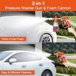 Kebtek 5200 PSI Pressure Washer Gun & Foam Cannon