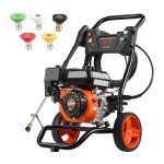 VEVOR 3400 PSI Gas Pressure Washer with Accessories