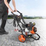 VEVOR 3400 PSI Gas Pressure Washer with Accessories