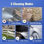 1600 PSI Electric Pressure Washer with 20FT Hose