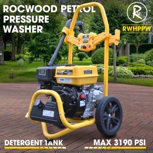 RocwooD 3190 PSI Petrol Pressure Washer 7HP