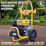RocwooD 3190 PSI Petrol Pressure Washer 7HP