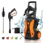 3500PSI Electric Pressure Washer with 2.8GPM Output