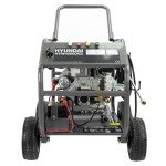 Hyundai 4000PSI Diesel Pressure Washer with Nozzles