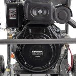 Hyundai 4000PSI Diesel Pressure Washer with Nozzles