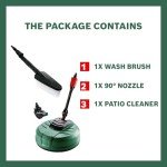Bosch Home and Car Pressure Washer Cleaning Kit