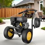 Powerful 3600PSI Gas Pressure Washer with 50-ft Hose