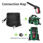 Pressure Washer Spray Gun with Variable Jet Lance