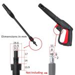 Pressure Washer Spray Gun with Variable Jet Lance