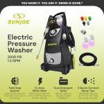 Sun Joe SPX3000 Electric Pressure Washer with Accessories