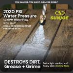 Sun Joe SPX3000 Electric Pressure Washer with Accessories