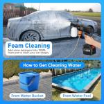 MYPIN Cordless 6-in-1 Pressure Washer