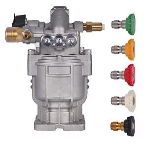 Mikatesi 3/4" Horizontal Pressure Washer Pump 2600 PSI
