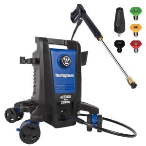 2500 PSI Electric Pressure Washer with Anti-Tip Features