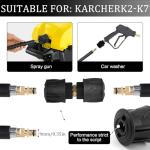 2-Pack Quick-Connect Adapters for Kärcher Pressure Washers