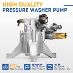TOOLCY Vertical Pressure Washer Pump, 2500-3100 PSI