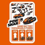 WORX 20V Cordless Hydroshot Portable Pressure Washer