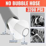 YAMATIC 25FT Flexible Kink Resistant Washer Hose