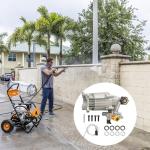 Hourleey Horizontal Pressure Washer Pump 3400PSI 2.5GPM