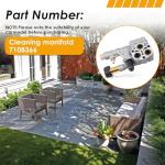 TASAN RACING Pressure Washer Pump Manifold Compatible