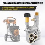 RALZAOTO Replacement Manifold for Axial Cam Pressure Washers