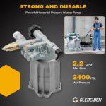 Axial Pressure Washer Pump 2400 PSI 2.2 GPM