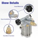TINVHY Pressure Washer Pump for 2.2 GPM 2400 PSI