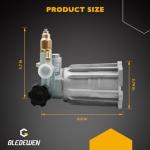 Axial Pressure Washer Pump 2400 PSI 2.2 GPM