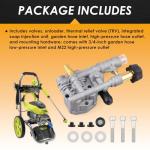 TASAN RACING Pressure Washer Pump Manifold Compatible