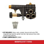 SIMPSON Replacement Manifold Kit for Pressure Washer