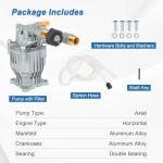 3300 PSI Horizontal Pressure Washer Pump Kit