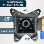 Hourleey 4400PSI Horizontal Triplex Pressure Washer Pump