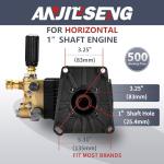 ANJIESENG 4400 PSI Pressure Washer Pump Replacement