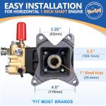 TOOLCY 3600-4200 PSI Replacement Pressure Washer Pump