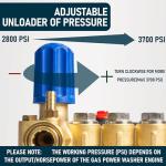 High-Performance 3700PSI Pressure Washer Pump Replacement