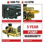 AAA 90034 Triplex Plunger Pump Kit, 4400 PSI