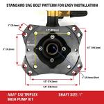 AAA 90034 Triplex Plunger Pump Kit, 4400 PSI