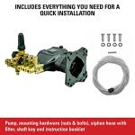 AAA 90034 Triplex Plunger Pump Kit, 4400 PSI