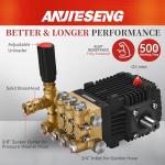 ANJIESENG 4400 PSI Pressure Washer Pump Replacement