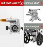 M MINGLE 3000 PSI Pressure Washer Pump
