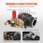 VEVOR 3700 PSI Triplex Plunger Pressure Washer Pump