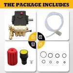 Jecoupoon 3000-3600 PSI High Pressure Washer Pump