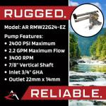 Annovi Reverberi Water Pump for Troy Bilt Pressure Washers