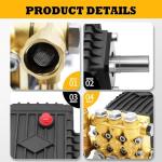 Jecoupoon 3000-3600 PSI High Pressure Washer Pump