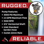ROP Shop 3000 PSI Pressure Washer Pump