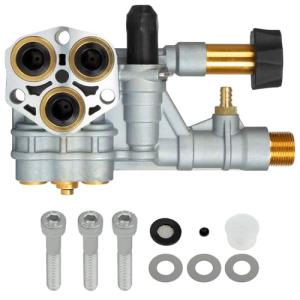 RANSOTO Pressure Washer Pump Manifold Replacement Kit