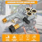 RANSOTO Pressure Washer Pump Manifold Replacement Kit