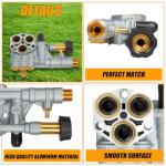 RANSOTO Pressure Washer Pump Manifold Replacement Kit