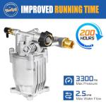 TOOLCY 3/4" Shaft Horizontal Pressure Washer Pump