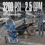 Westinghouse WPX3200 Gas Pressure Washer, 3200 PSI